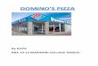 Final presentation on domino's pizza (2)