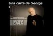 UNA CARTA DE GEORGE CARLÍN