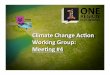 Climate Change Presentation Meeting #4