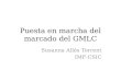 Puesta en marcha del marcado del GMLC Susanna Allés Torrent IMF-CSIC