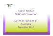 Robyn Ritchie - Defence Families Australia - Engaging with families in defence
