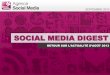 Social Media Digest n°15: retour sur l'actualité des réseaux sociaux d'Août 2013 !