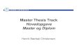 Master Thesis Track
