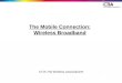 Mobile Connection: Wireless Broadband