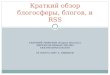 Обзор Новых Медиа (Overview of New Media, mostly in Russian, March 2007)