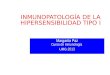 INMUNOPATOLOGÍA DE LA HIPERSENSIBILIDAD TIPO I Margarita Paz Curso de Inmunología UMG 2013