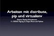 Arbeiten mit distribute, pip und virtualenv