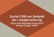 Social CRM am Beispiel der Leadgenerierung