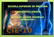 ESCUELA SUPERIOR DE MEDICINA INFORMATICA MEDICA AGUILAR JUAREZ MICHELLE VENDELLIN