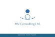 Mv Consulting Company Presentation