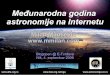 Međunarodna godina astronomije na Internetu