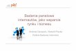 Badanie panelowe internautów w służbie rynku i biznesu,  Andrzej Garapich, Sławomir Pliszka, PBI