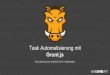 Task Automatisierung mit Grunt.js