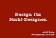 Design für Nicht-Designern @ UX-Day Mannheim