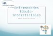 Enfermedades Túbulo- intersticiales Pablo Urzua De La Luz