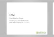 CSS3 im praktischen Einsatz