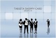 TARJETA SHOPPY CARD GRUPO IV. Agenda Objetivo Alcance Hipótesis Diagrama de Actividades Actores Diagrama de Casos de Uso Clases de Entidad Diagrama de