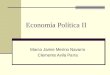 Economía Política II Marco Jaime Merino Navarro Clemente Avila Parra