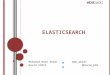 ElasticSearch : Architecture et Développement