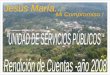 ¿Que es la Unidad de Servicios Públicos Domiciliarios del Municipio de Jesús María…? - Marco Legal - Ley 142 de 1.994 y todos sus decretos reglamentarios