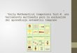 “Early Mathematical Competence Test-R” una herramienta multimedia para la evaluación del aprendizaje matemático temprano