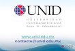 1  contacto@unid.edu.mx. 2 Maestría en Mercadotecnia
