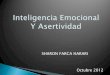 Inteligencia Emocional y Asertividad