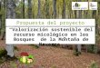 Valorización sostenible del recurso micológico en los Bosques de la Montaña de Navarra