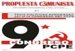 Tesis Políticas aprobadas por el IX Congreso del PCPE