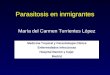 María del Carmen Turrientes López Parasitosis en inmigrantes Medicina Tropical y Parasitología Clínica Enfermedades Infecciosas Hospital Ramón y Cajal