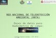 © Águeda Arquero Hidalgo - GTD- DATSI - FI- UPM. 1 RED NACIONAL DE TELEDETECCIÓN AMBIENTAL (RNTA) Bases de datos para Radiometría de campo: LCSRepository