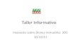 Taller Informativo Impuesto sobre Bienes Inmuebles (IBI) 10/10/11