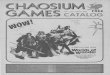 Chaosium Games Catalog Spring 1982
