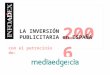 2006 LA INVERSIÓN PUBLICITARIA en ESPAÑA con el patrocinio de:
