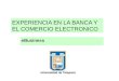 EXPERIENCIA EN LA BANCA Y EL COMERCIO ELECTRONICO eBusiness