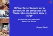 Diferentes enfoques en la promoción de proyectos del "Desarollo económico local y rural" VIII. Foro de la Microempresa Santa Cruz, Bolivia Jürgen Klenk