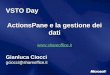 VSTO Day ActionsPane e la gestione dei dati  Gianluca Ciocci gciocci@shareoffice.it