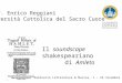 Seminario Letteratura & Musica, 1 – 26 novembre 2012 Il soundscape shakespeariano di Amleto Prof. Enrico Reggiani Università Cattolica del Sacro Cuore