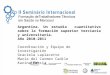 Argentina. Un estudio cuantitativo sobre la formación superior terciaria y universitaria. Año 2010-2011 Coordinación y Equipo de investigación Graciela