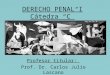 DERECHO PENAL I Cátedra “C” Profesor titular: Prof. Dr. Carlos Julio Lascano