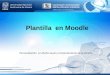 Plantilla en Moodle Personalización en diseño visual y comportamiento de la plantilla