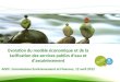 ADCF, Commissions Environnement et Finances, 12 avril 2012 1 Evolution du modèle économique et de la tarification des services publics deau et dassainissement