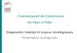 Communauté de Communes du Pays dAlby Diagnostic habitat et enjeux stratégiques Présentation du Diagnostic