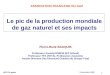 8 novembre 2006 AFG Pic gazier 1 Le pic de la production mondiale de gaz naturel et ses impacts Pierre-René BAUQUIS Professeur Associé ENSPM (IFP School)