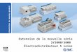 Extension de la nouvelle série SY3000/5000 Électrodistributeur 5 voies Présentation du nouveau produit