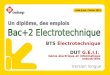 BTS Électrotechnique DUT G.E.I.I. Génie électrique et informatique industrielle Version longue