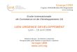 Groupe URD Urgence Réhabilitation Développement  Ecole Internationale de Commerce et de Développement 3A LIEN URGENCE DEVELOPPEMENT Lyon – 16