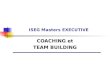 COACHING et TEAM BUILDING ISEG Masters EXECUTIVE
