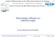 IETR UMR 6164 T. MOHAMMED-BRAHIM CCMO – IETR 12èmes JPCNFM, Saint-Malo, 28-30 novembre 2012 22/02/2014 01:25 Electronique Silicium sur substrat souple