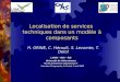 Localisation de services techniques dans un modèle à composants H. GRINE, C. Hérault, S. Lecomte, T. Delot Journées Composants, le Croisic 7 avril 2005